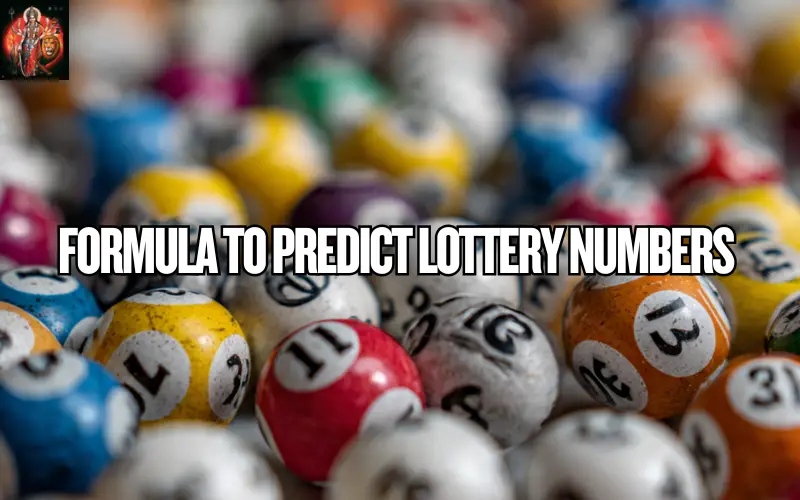 formula to predict lottery numbers
