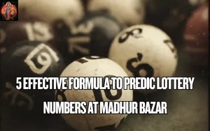 formula to predict lottery numbers